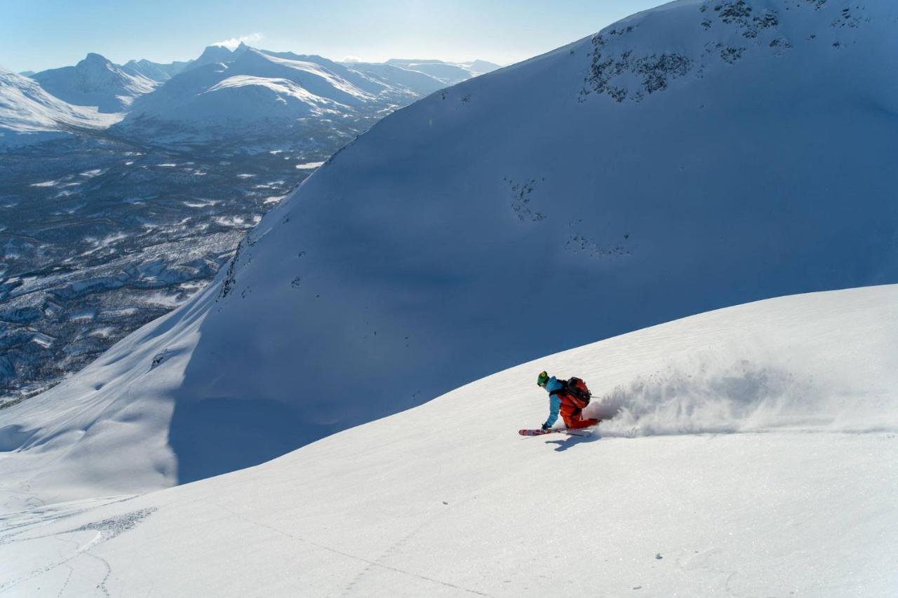 Kjosen Lodge, Lyngen. Lyngseidet Extérieur photo